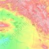 Mappa topografica 阿勒泰地区, altitudine, rilievo