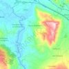 Mappa topografica Rocca d'Evandro, altitudine, rilievo