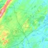 Mappa topografica Town of Wallkill, altitudine, rilievo