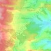 Mappa topografica Pfaffenweiler, altitudine, rilievo
