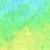 Mappa topografica Walkervale, altitudine, rilievo