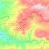 Mappa topografica Suscal, altitudine, rilievo