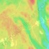 Mappa topografica Bott's Lake, altitudine, rilievo