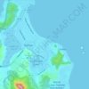 Mappa topografica Kailua, altitudine, rilievo