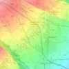 Mappa topografica San Maurizio Canavese, altitudine, rilievo