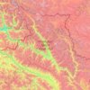Mappa topografica Nubra, altitudine, rilievo