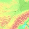 Mappa topografica 德庆镇, altitudine, rilievo