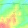 Mappa topografica Hayesville, altitudine, rilievo