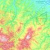Mappa topografica Marecchia, altitudine, rilievo