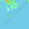 Mappa topografica Southwest Cove, altitudine, rilievo