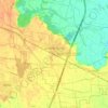 Mappa topografica Gropello Cairoli, altitudine, rilievo