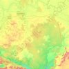 Mappa topografica Jagdalpur Tahsil, altitudine, rilievo