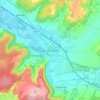 Mappa topografica Bar-sur-Aube, altitudine, rilievo