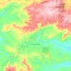 Mappa topografica Inman Valley, altitudine, rilievo