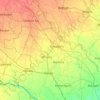 Mappa topografica Gopalganj, altitudine, rilievo