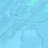 Mappa topografica Vrouwenakker, altitudine, rilievo