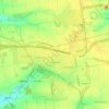 Mappa topografica Покровськ, altitudine, rilievo