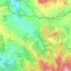 Mappa topografica Tito, altitudine, rilievo