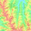 Mappa topografica Bassoues, altitudine, rilievo
