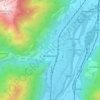Mappa topografica Villadossola, altitudine, rilievo