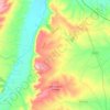 Mappa topografica San Paolo di Civitate, altitudine, rilievo