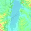 Mappa topografica 新立城水库, altitudine, rilievo