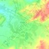 Mappa topografica Нур-Султан, altitudine, rilievo