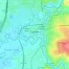 Mappa topografica Gawler, altitudine, rilievo