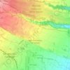 Mappa topografica San Francesco al Campo, altitudine, rilievo