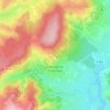 Mappa topografica Collonge-en-Charollais, altitudine, rilievo
