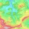 Mappa topografica Eptingen, altitudine, rilievo