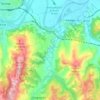 Mappa topografica Visone, altitudine, rilievo