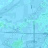 Mappa topografica 's-Heer Hendrikskinderen, altitudine, rilievo