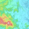 Mappa topografica Liverpool Creek, altitudine, rilievo