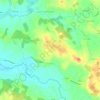Mappa topografica Doudrac, altitudine, rilievo