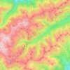 Mappa topografica Ultimo, altitudine, rilievo