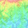 Mappa topografica Mexilhoeira Grande, altitudine, rilievo