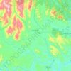 Mappa topografica Camacan, altitudine, rilievo