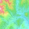 Mappa topografica Crevacuore, altitudine, rilievo