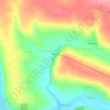 Mappa topografica Загора, altitudine, rilievo