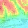 Mappa topografica Ecton, altitudine, rilievo
