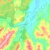 Mappa topografica Boolarra, altitudine, rilievo