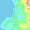 Mappa topografica San Nicola Arcella, altitudine, rilievo