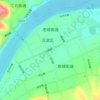 Mappa topografica 老城街道, altitudine, rilievo