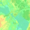 Mappa topografica городское поселение Усвяты, altitudine, rilievo