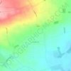 Mappa topografica Arrathorne, altitudine, rilievo