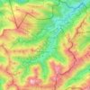 Mappa topografica Mittelberg, altitudine, rilievo