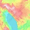 Mappa topografica Regione di Njombe, altitudine, rilievo