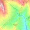 Mappa topografica Belmonte del Sannio, altitudine, rilievo