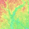 Mappa topografica Филипповское сельское поселение, altitudine, rilievo